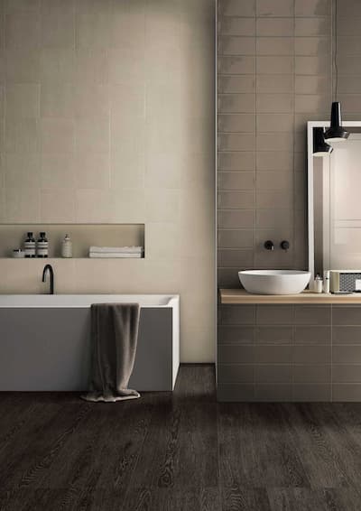 Ergon Trend Sand Needle | Décor effet béton avec texture rugueuse et simple de design contemporain taille 30x30