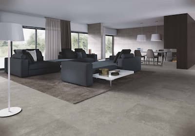 Casalgrande Padana Ecoconcrete Gris Indoor | carrelage effet béton avec surface antidérapant R11 couleur gris ombragé taille 30x60