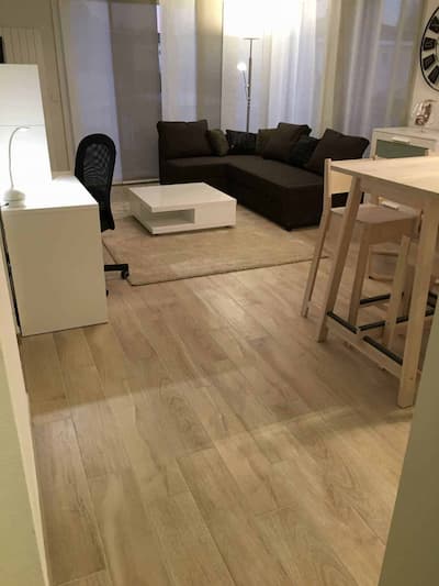 Ceramiche Torreano | Carrelage imitation chêne naturel couleur beige clair modèle Pisa taille 17x80 épaisseur 9mm